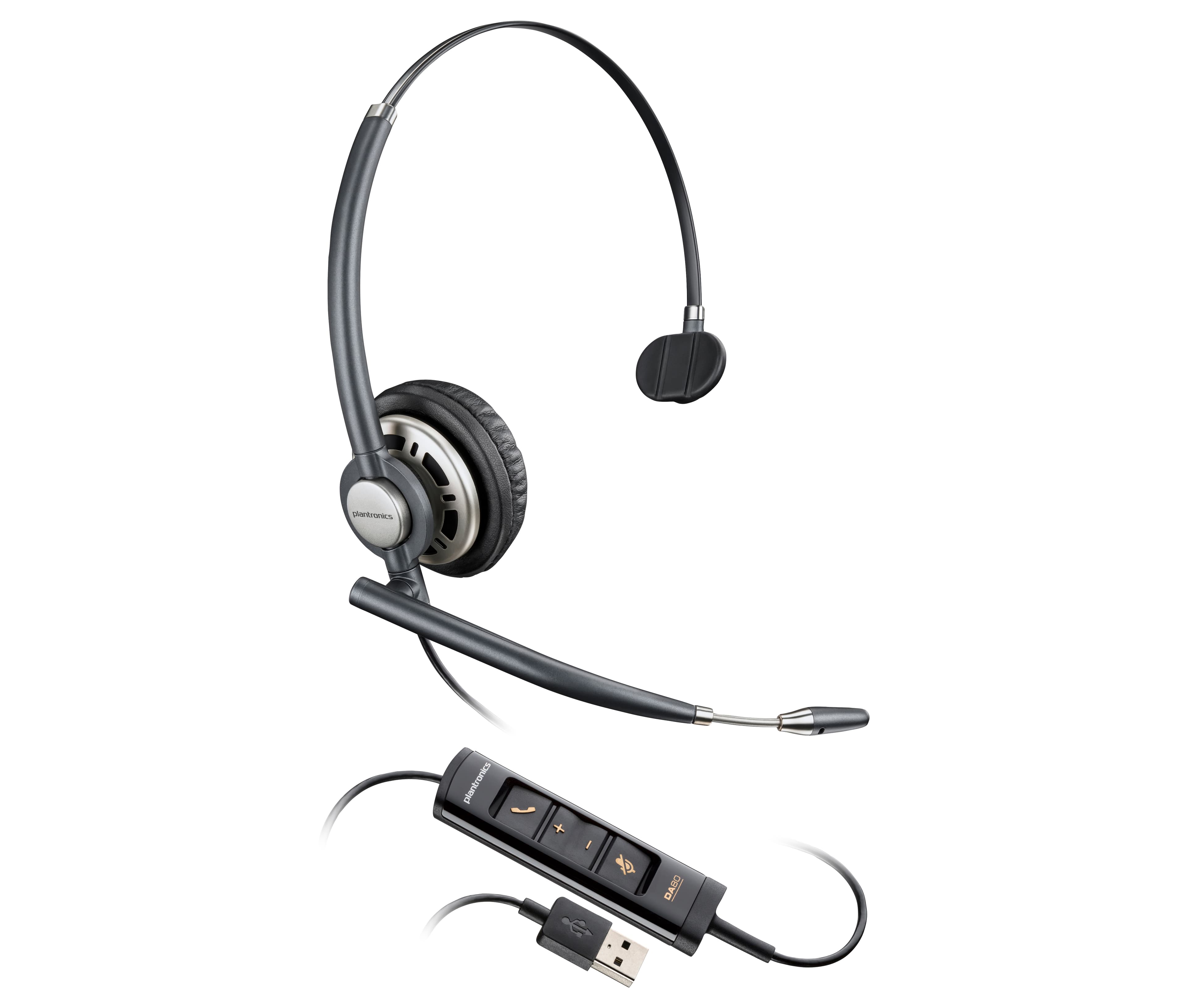 HP Poly EncorePro 715 USB-A Monoaural Headset TAA — vue 1 sur 2
