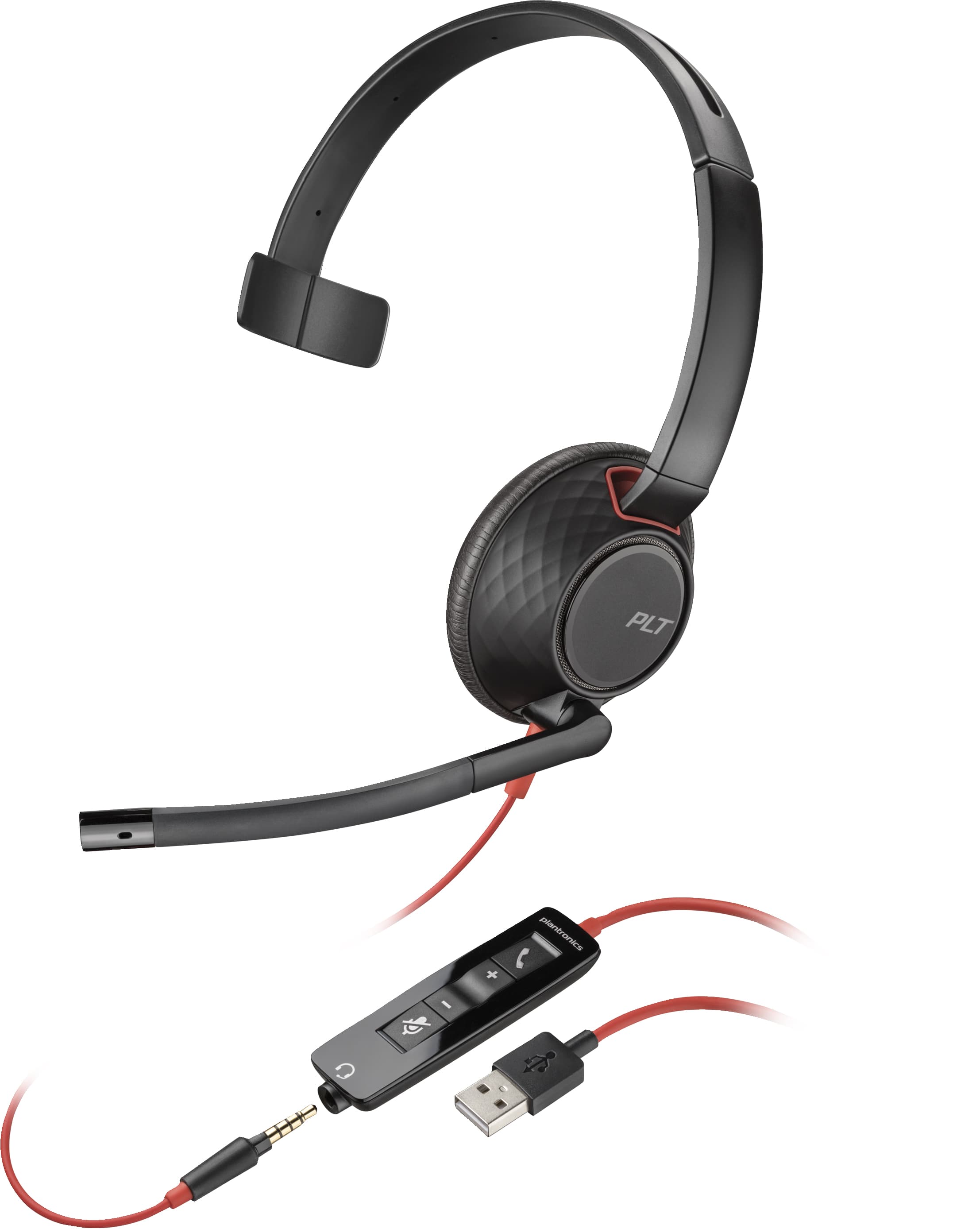 HP Poly Blackwire 5210 USB-A Headset — vue 1 sur 3