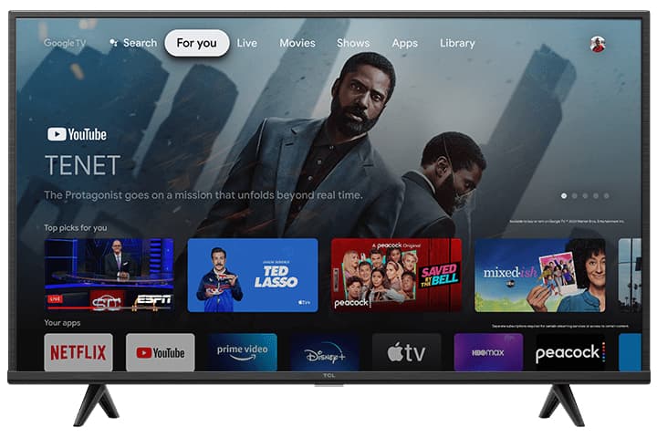 TCL S446 50" — vue 1 sur 8