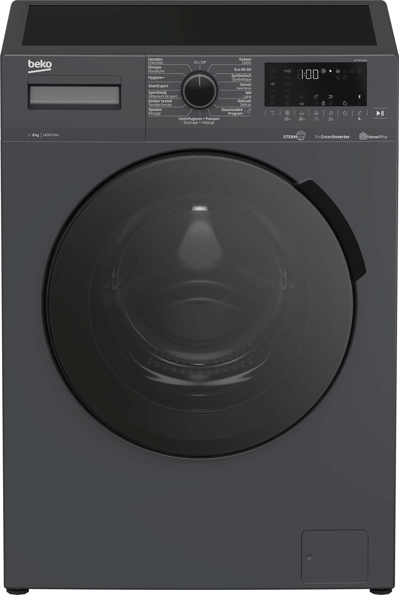 Beko WTV8740A1 — vue 1 sur 5