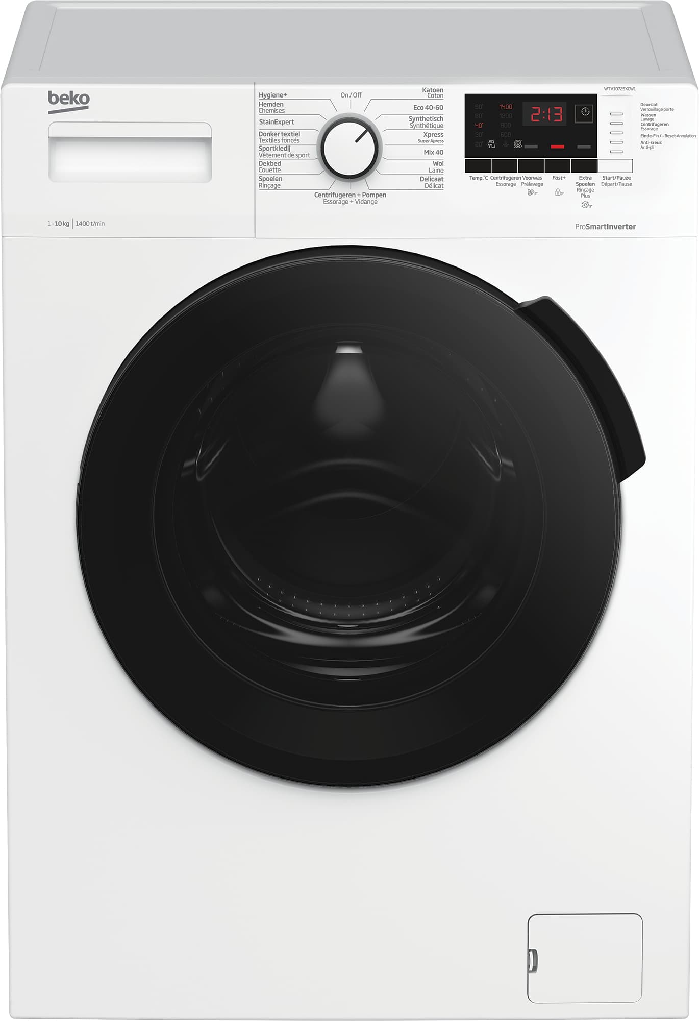 Beko WTV10725XCW1 — vue 1 sur 4