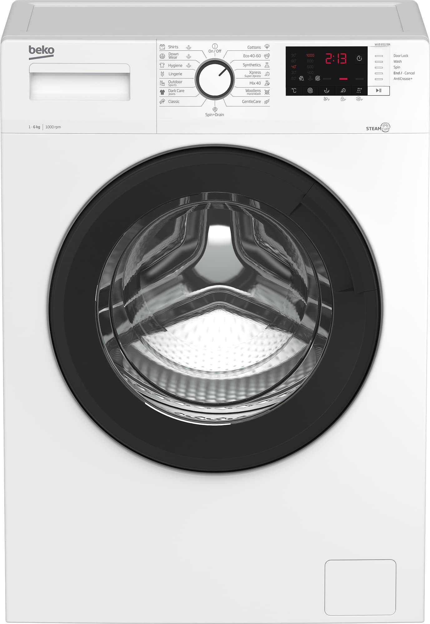 Beko WUE 6612 BA — vue 1 sur 7