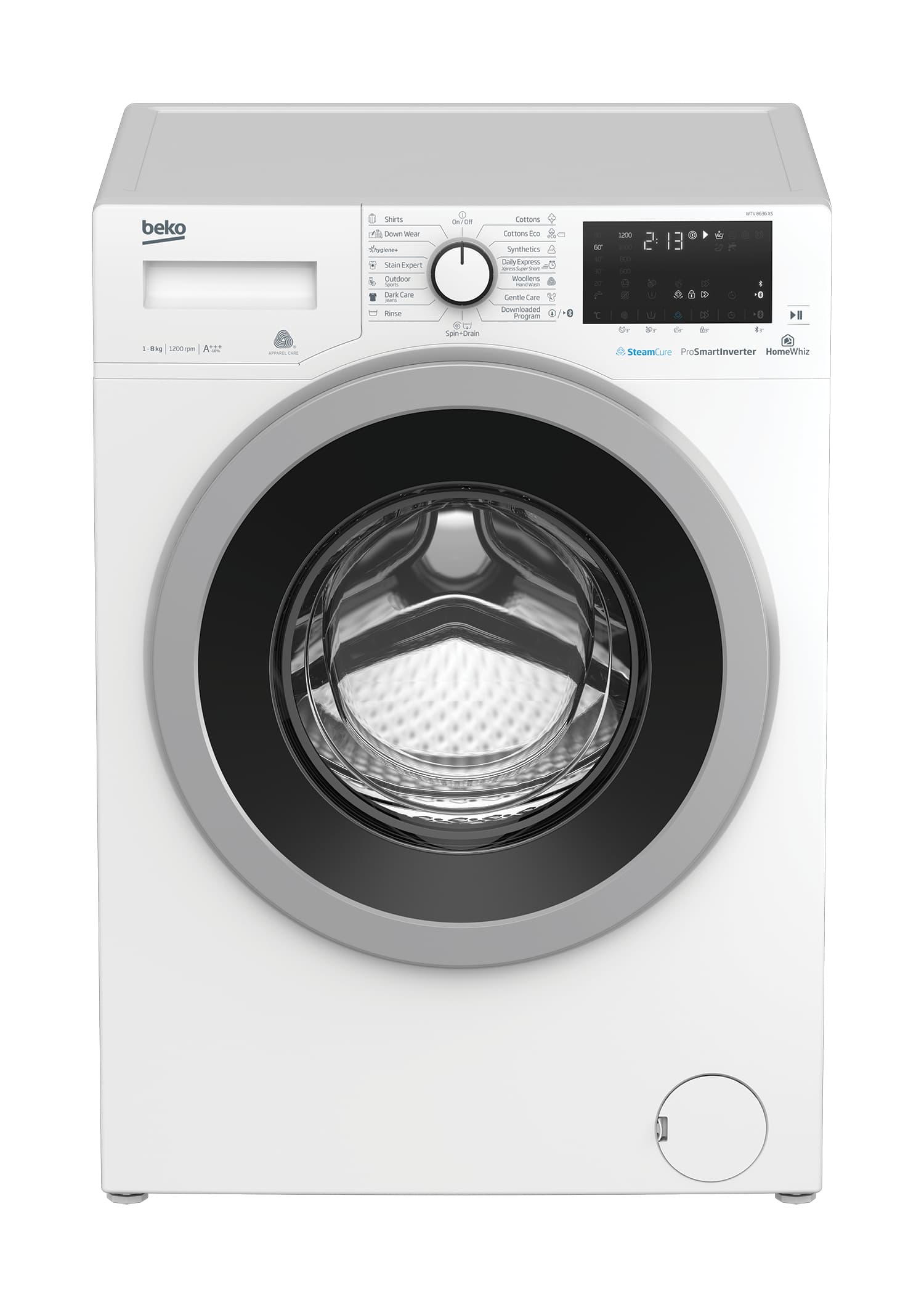 Beko WTV 8636 XS — vue 1 sur 2