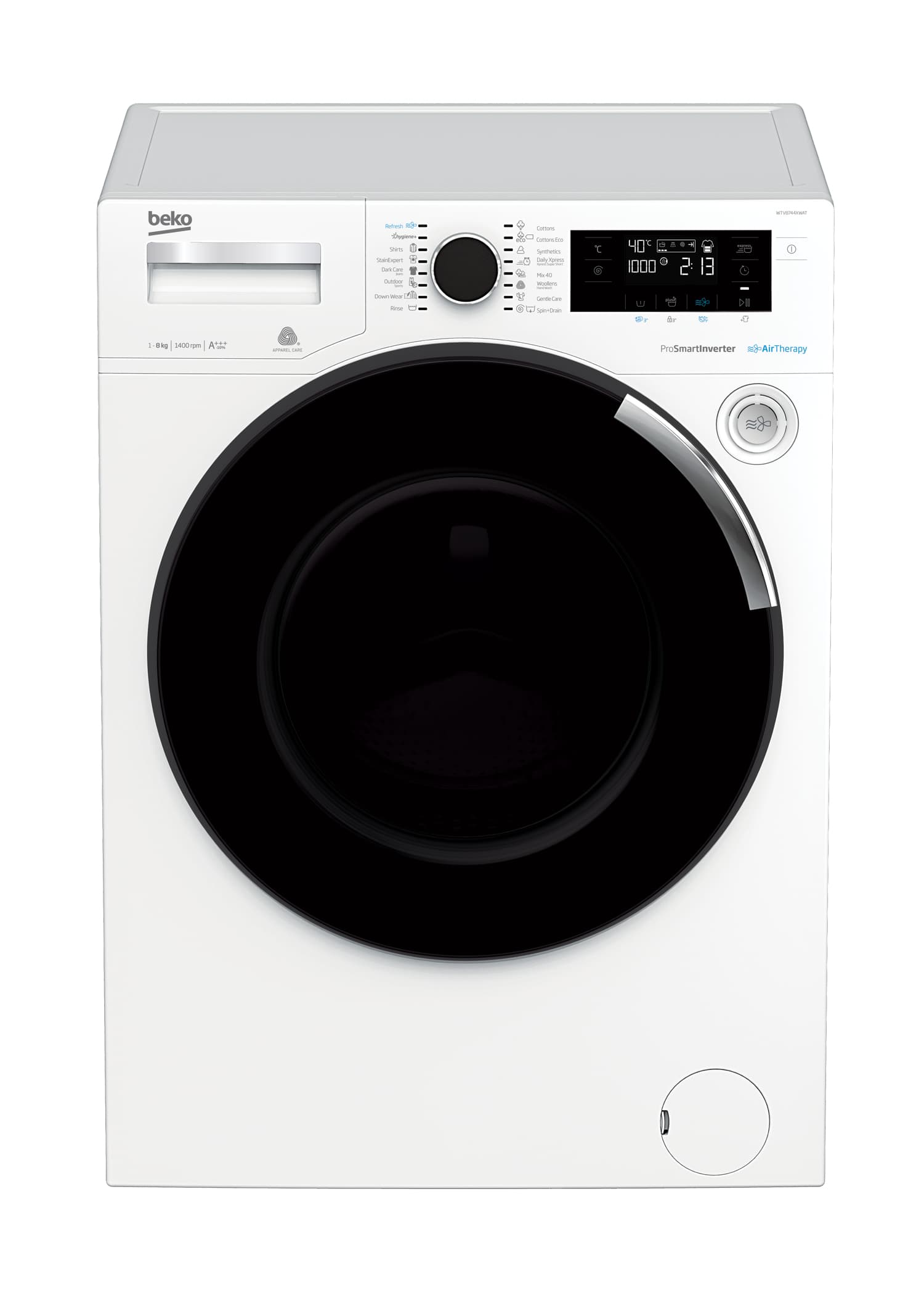 Beko WTV8744XWAT — vue 1 sur 5