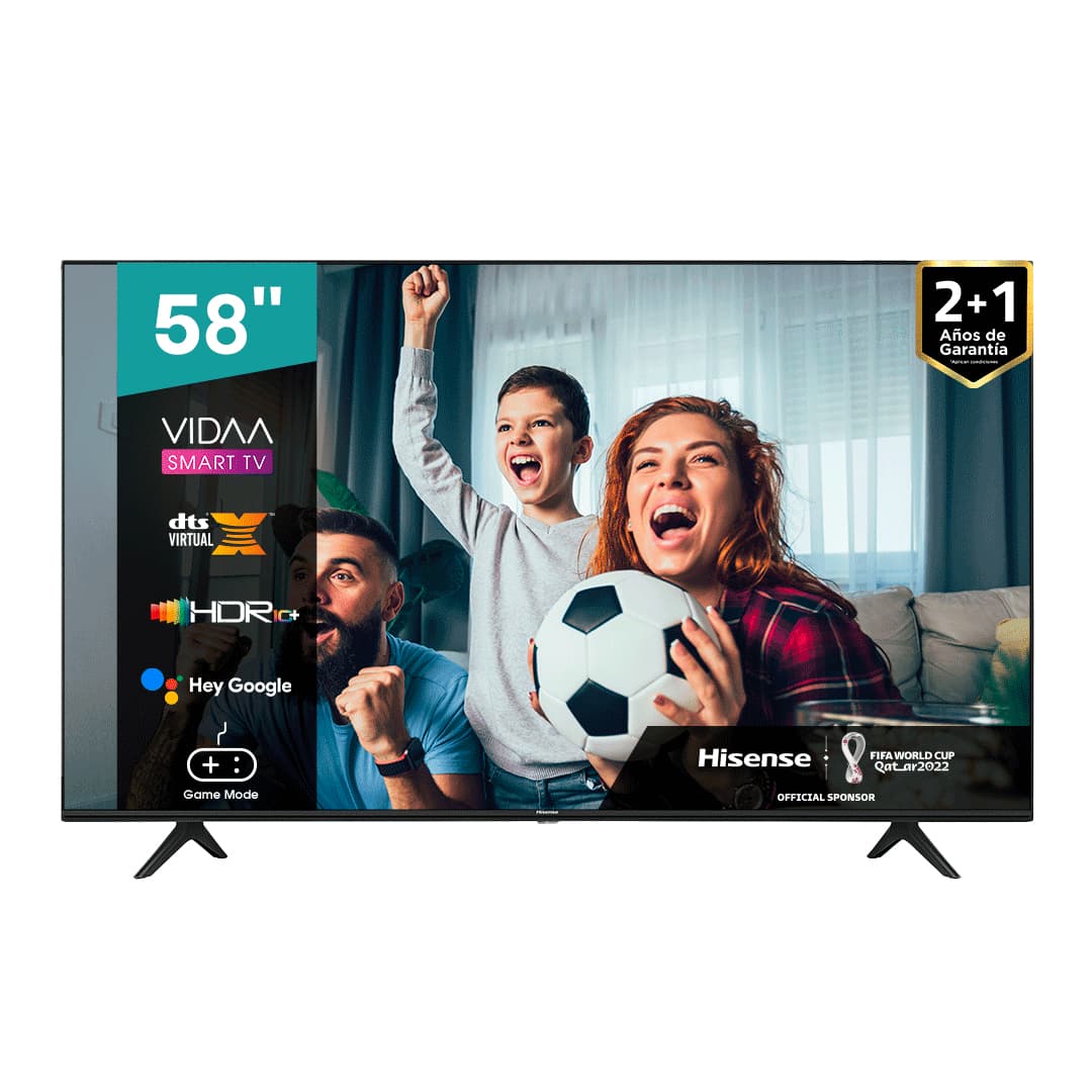 Hisense A6H 58" — vue 1 sur 7
