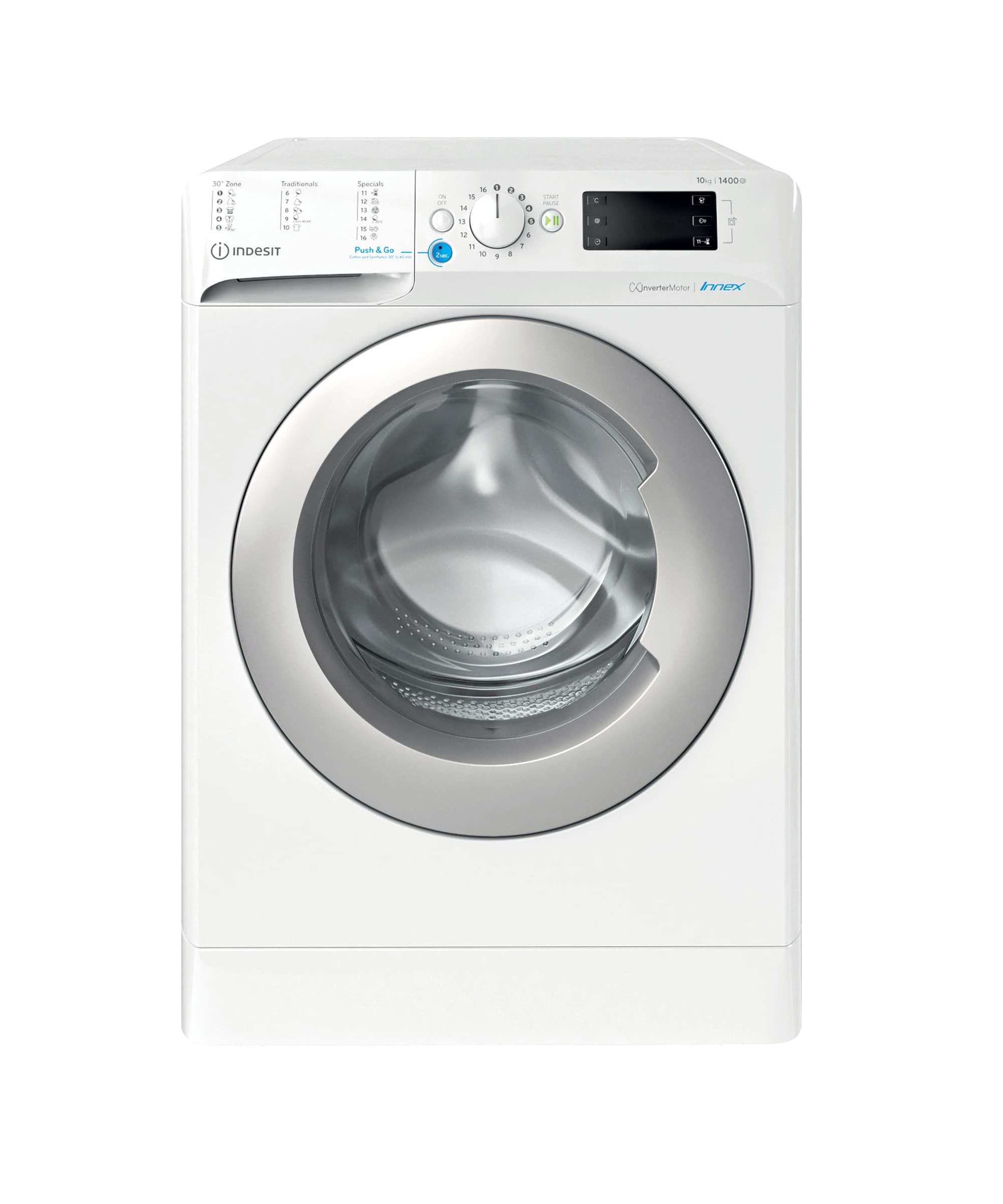 Indesit BWE 101484X WS EU N — vue 1 sur 8