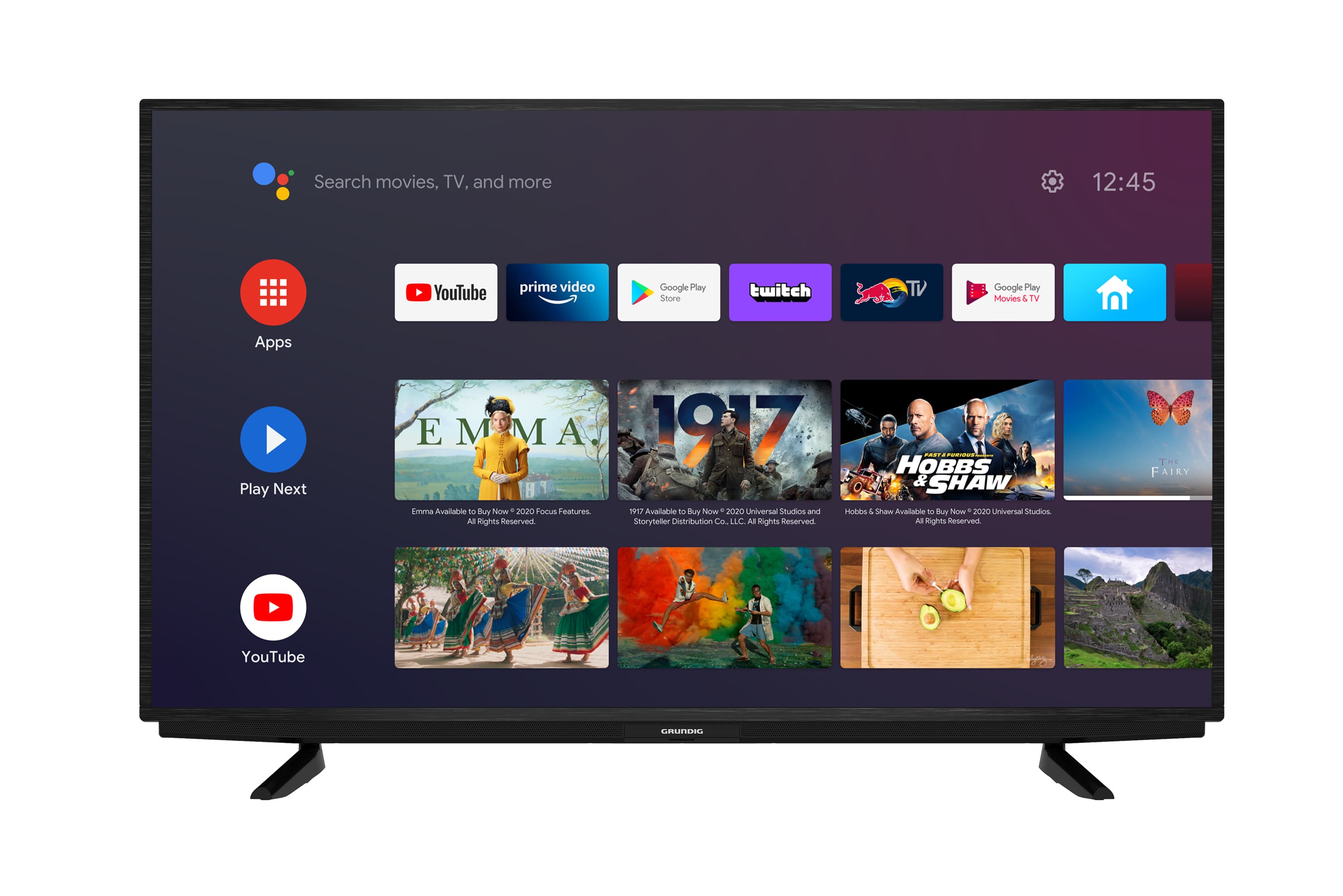 Grundig GGU7880B 43" — vue 1 sur 7