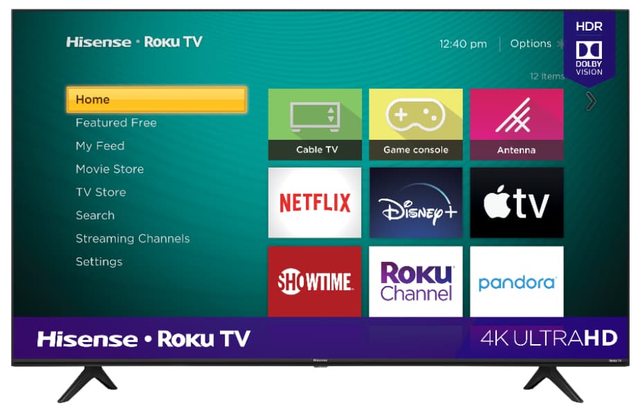 Hisense R6E 58" — vue 1 sur 1