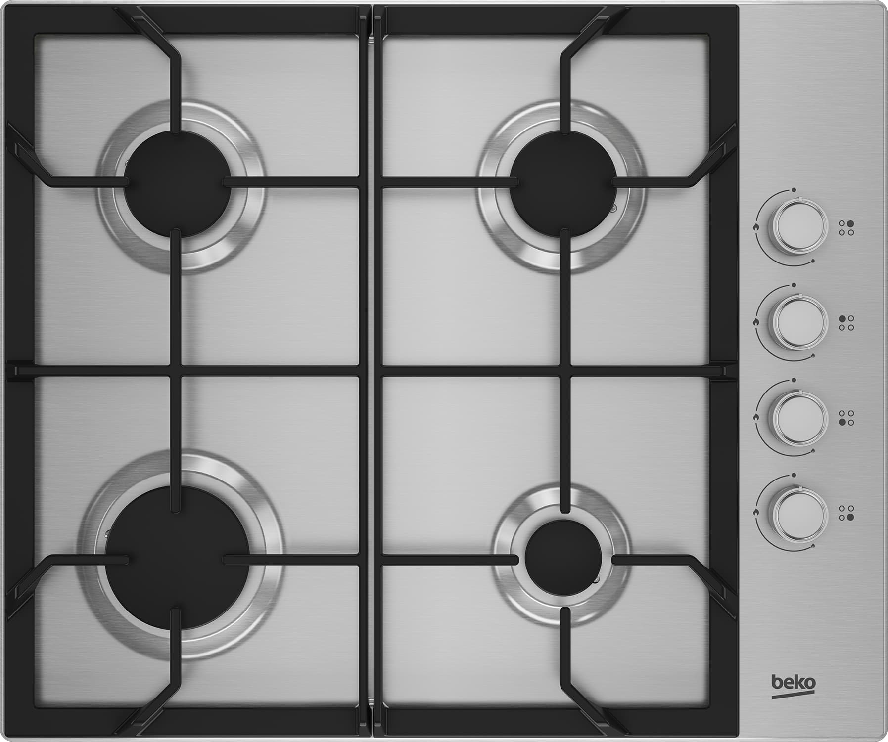 Beko HIBG64122SX — vue 1 sur 6