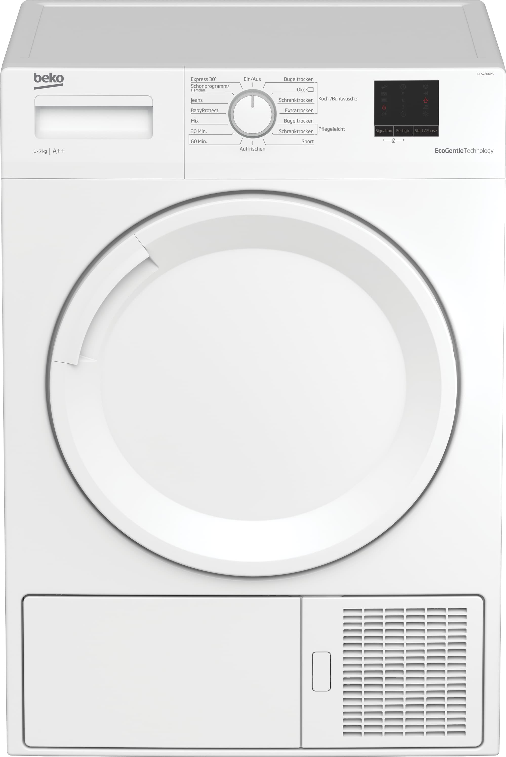 Beko DPS7206PA — vue 1 sur 5