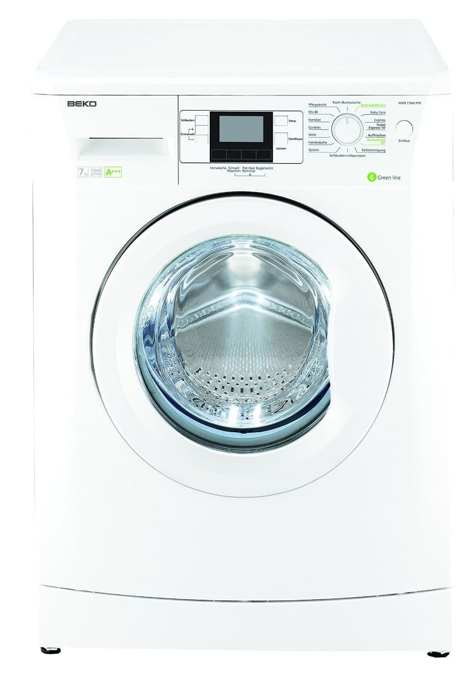 Beko WMB 71643 PTE — vue 1 sur 2