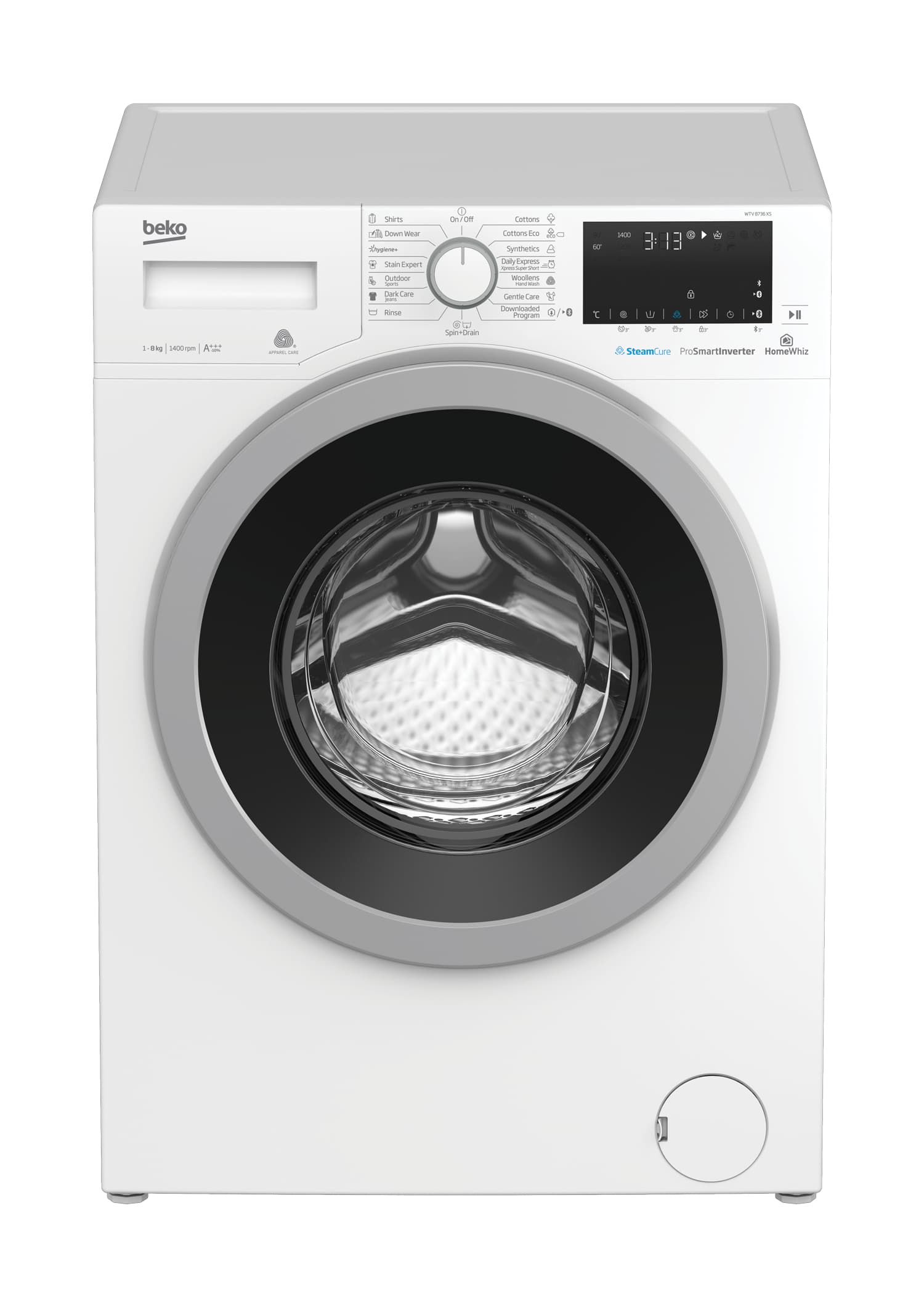 Beko WTV 8736 XS — vue 1 sur 4