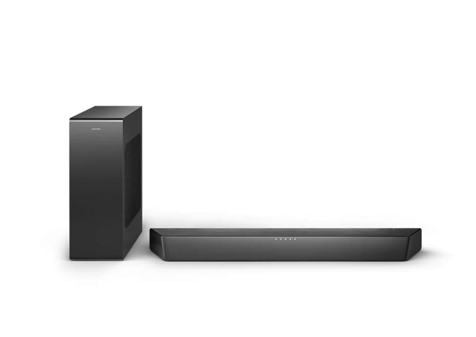 Philips B7207 2.1 ch w/Sub — vue 1 sur 8