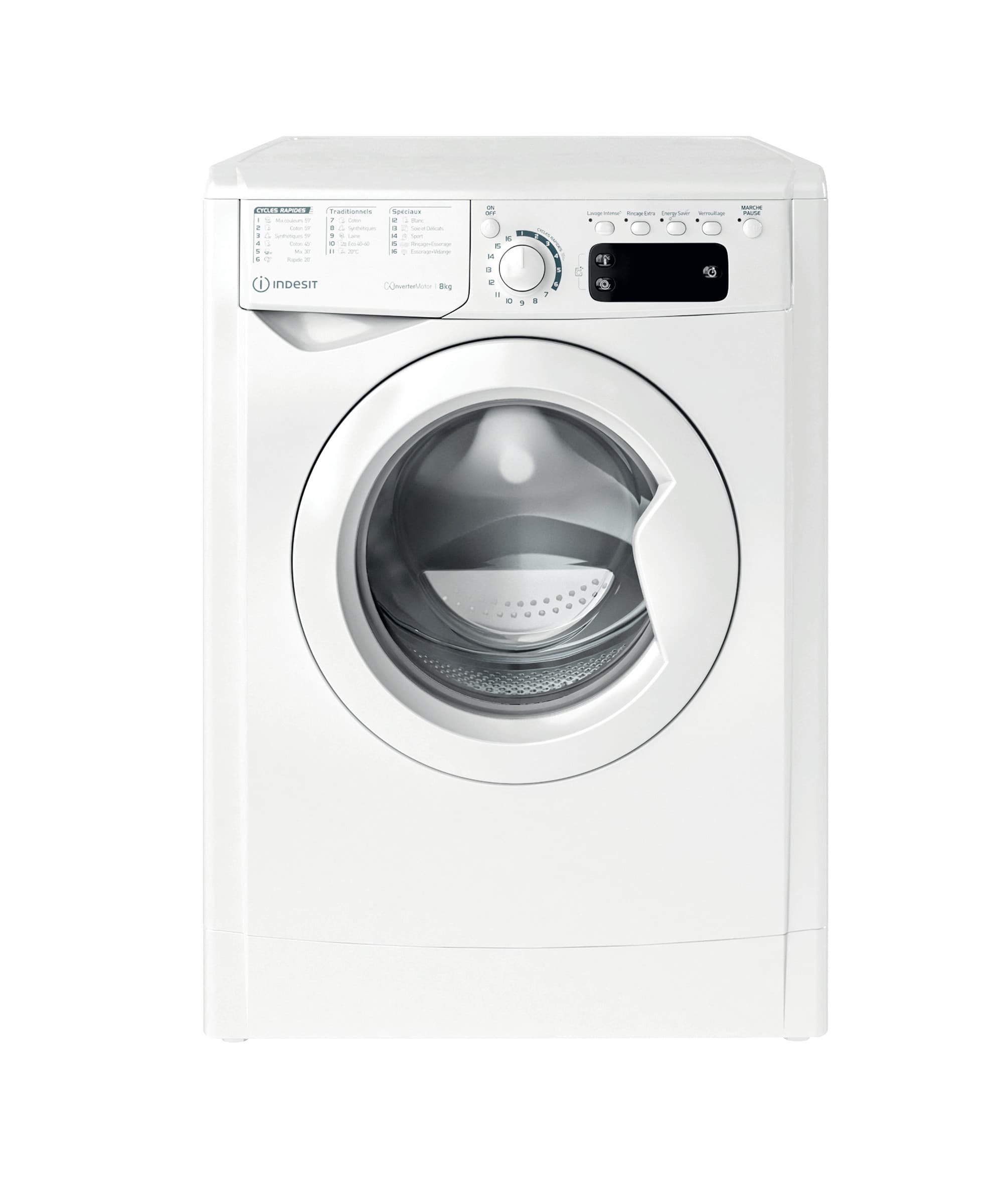 Indesit EWE81483WFR N — vue 1 sur 2