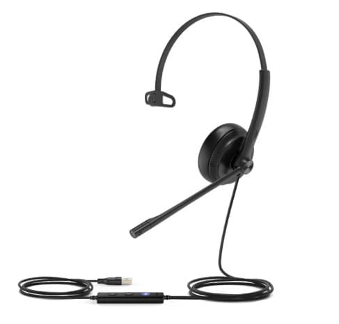 Yealink UH34 Leather ear cushions — vue 1 sur 1
