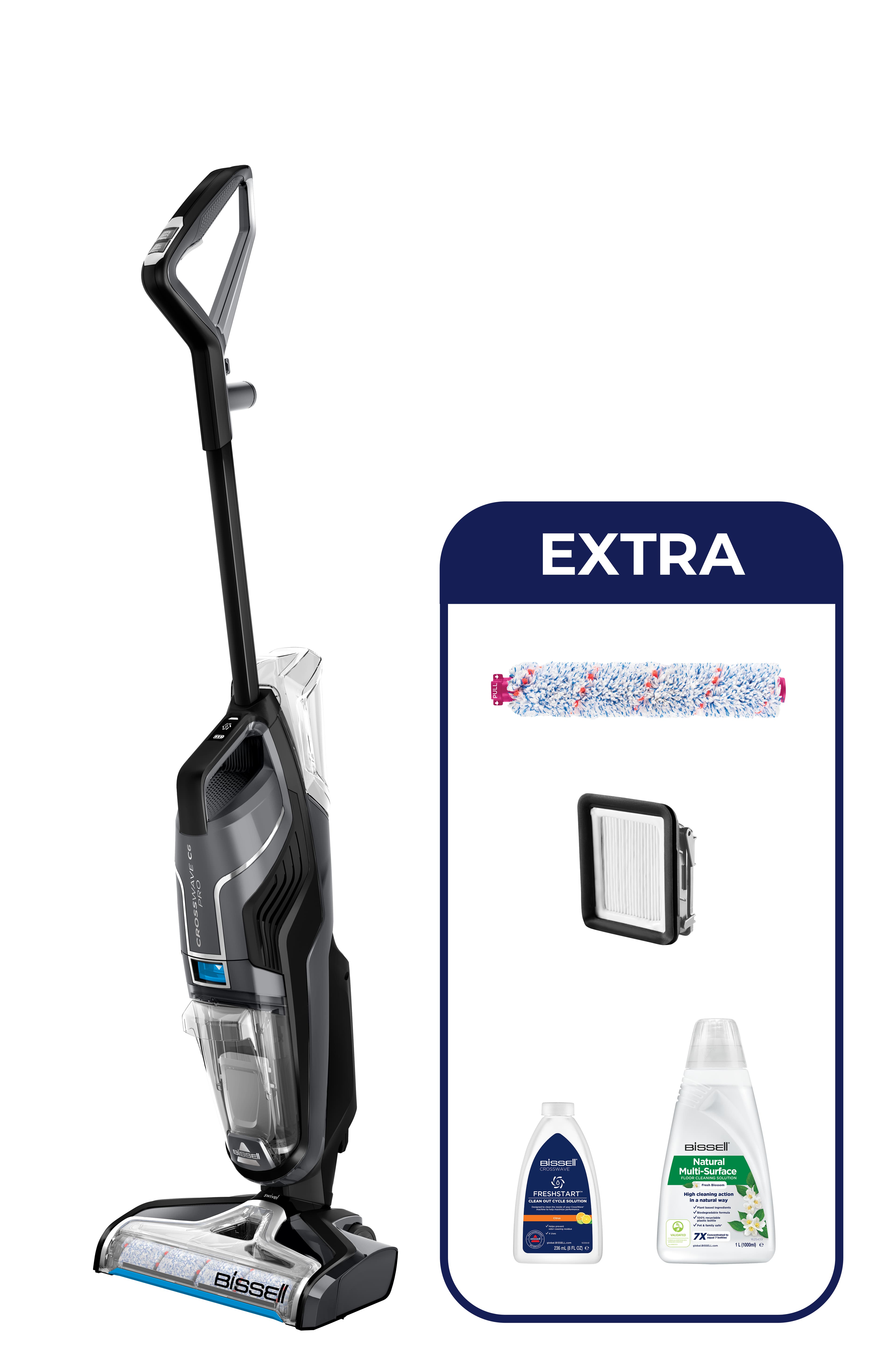 Bissell CrossWave Cordless C6 Pro — vue 1 sur 2