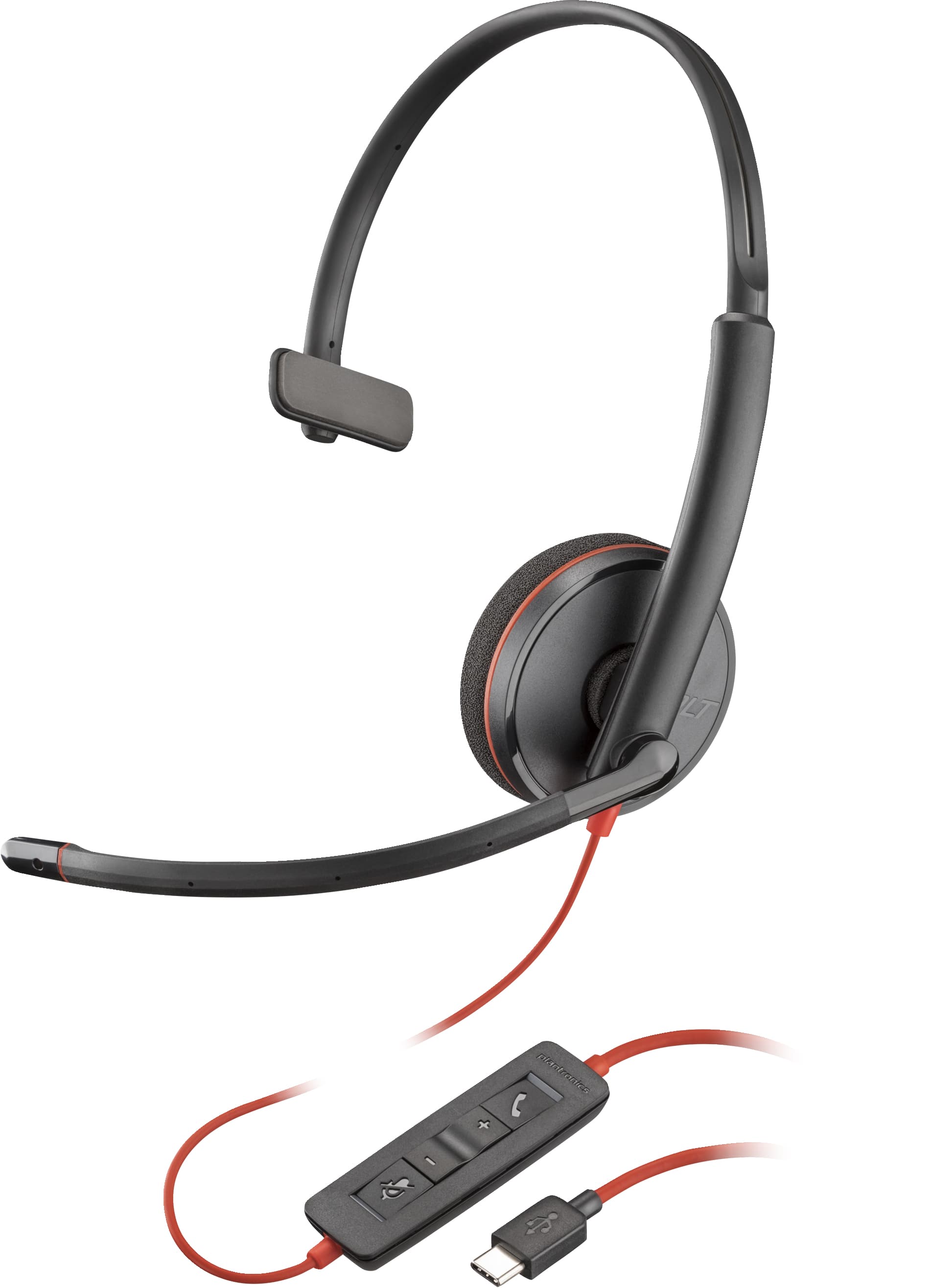 HP Poly Blackwire 3210 USB-C Headset (Bulk) — vue 1 sur 6