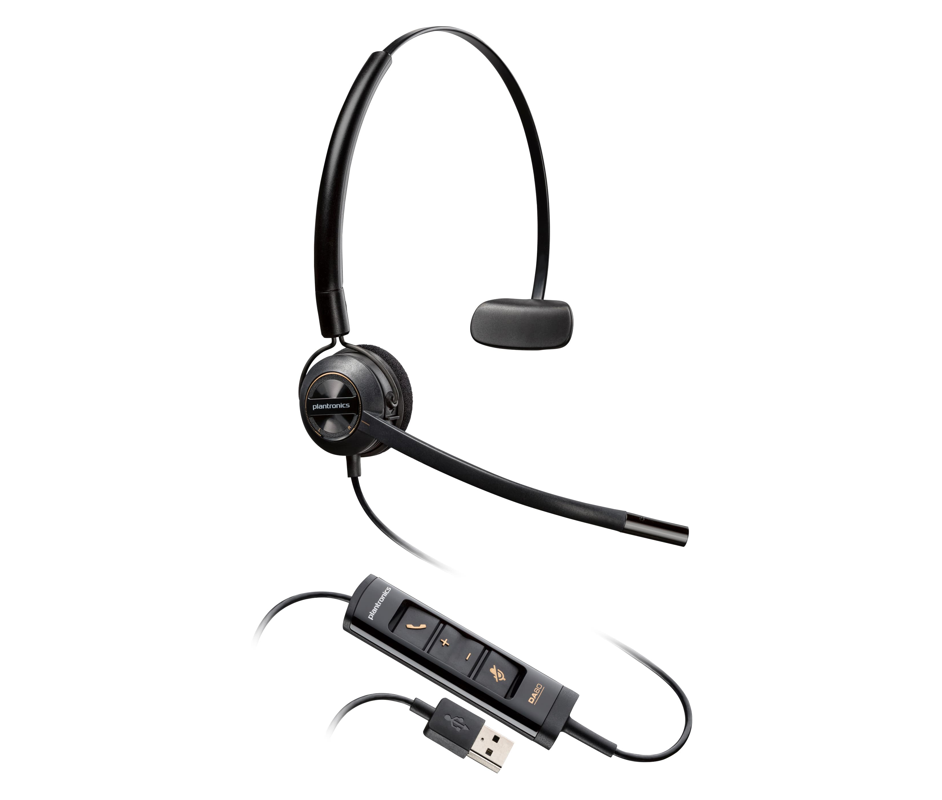 HP Poly EncorePro 545 USB-A Convertible Headset — vue 1 sur 3