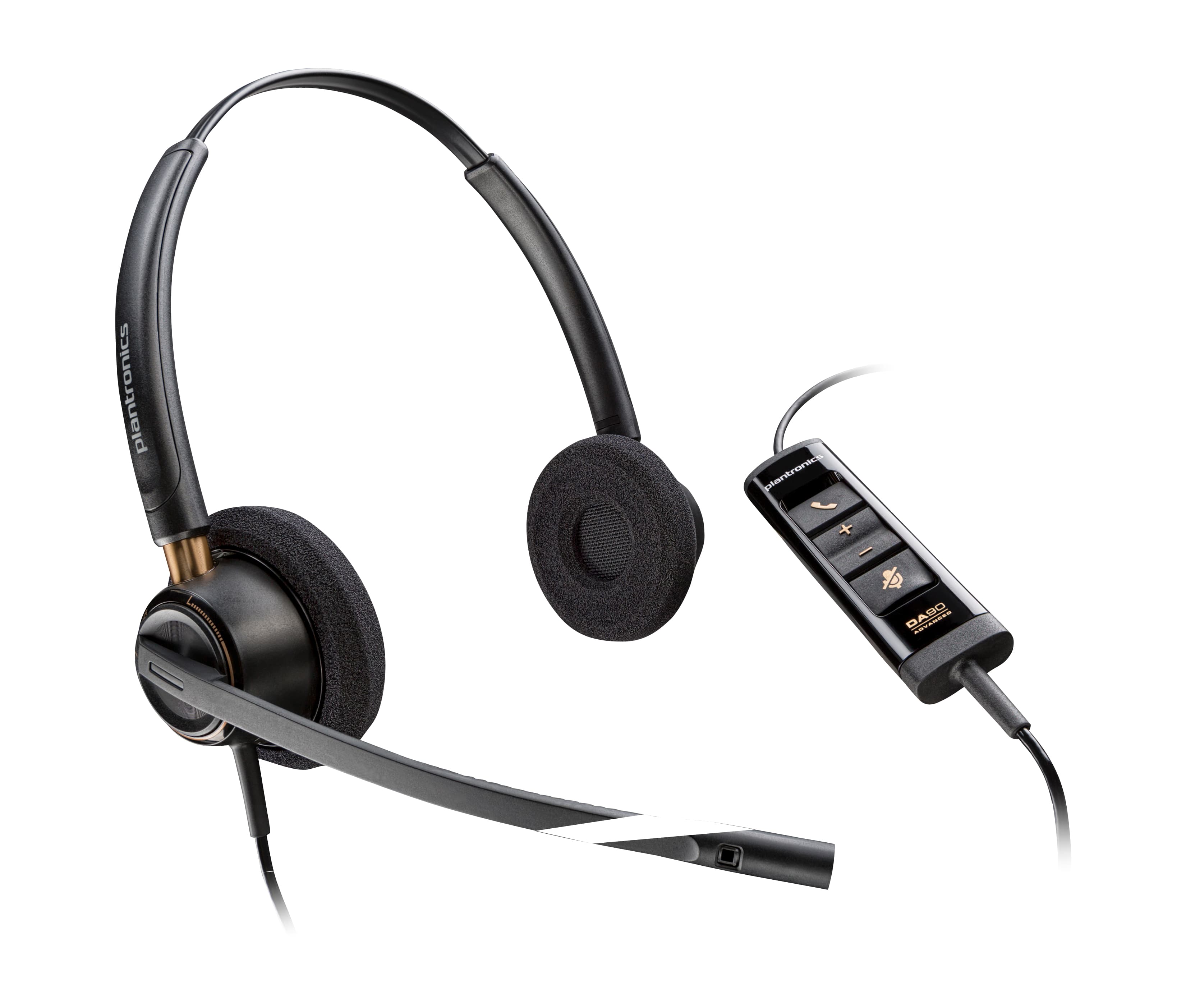 HP Poly EncorePro 525 USB-A Stereo Headset — vue 1 sur 3
