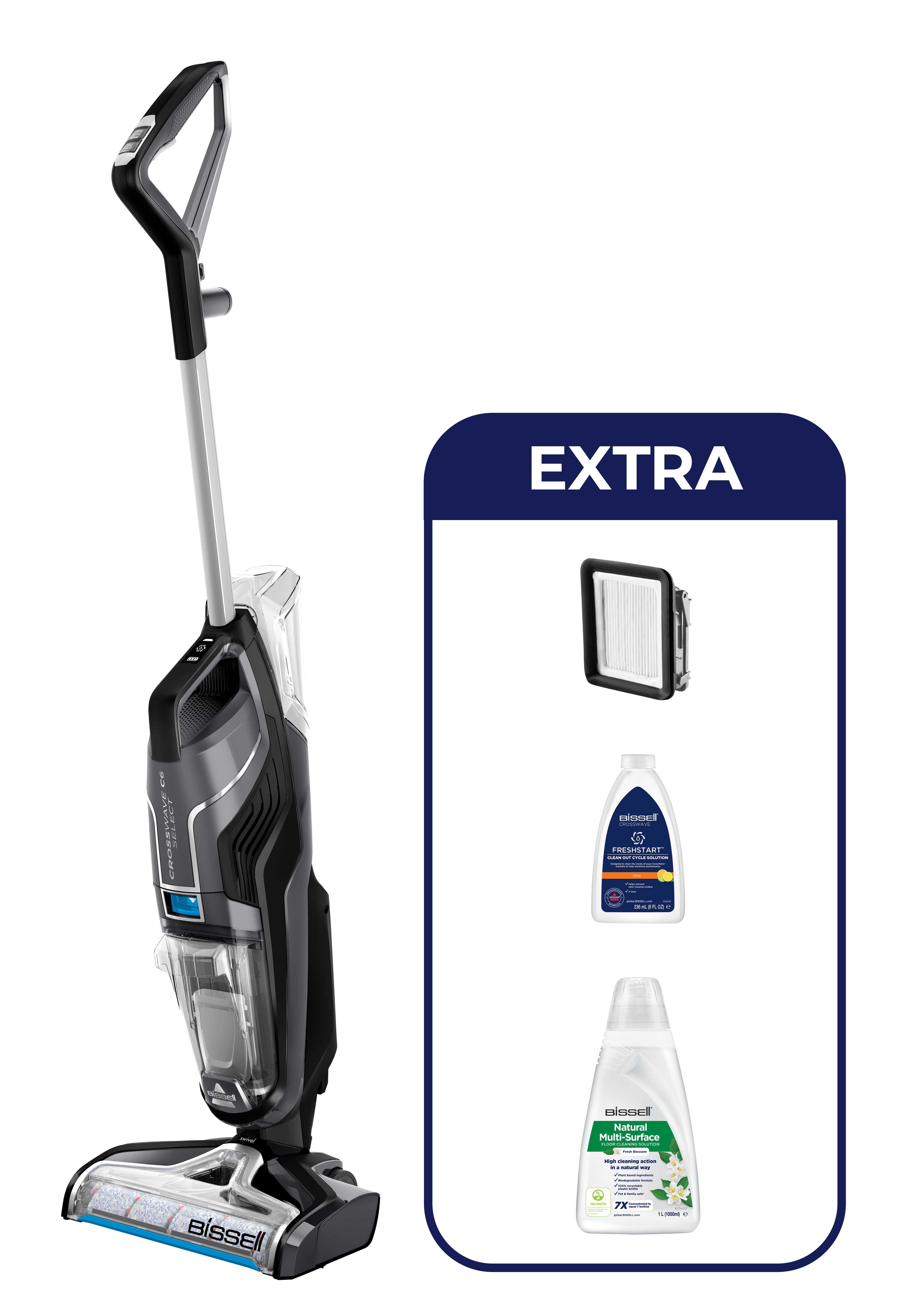 Bissell CrossWave C6 Cordless Select — vue 1 sur 2
