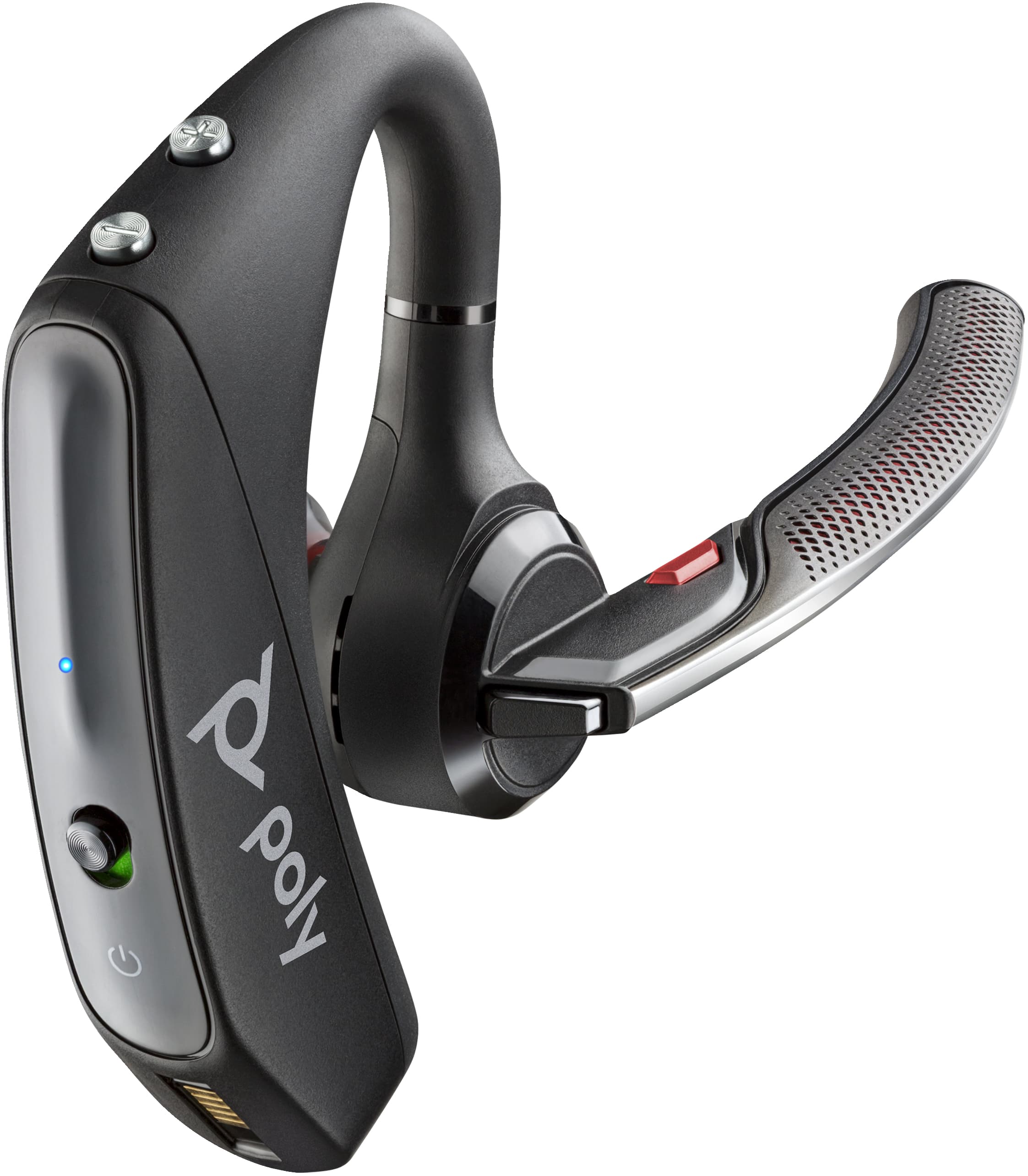 HP Poly Voyager 5200 UC Headset +USB-A to Micro USB Cable +BT700 dongle — vue 1 sur 6