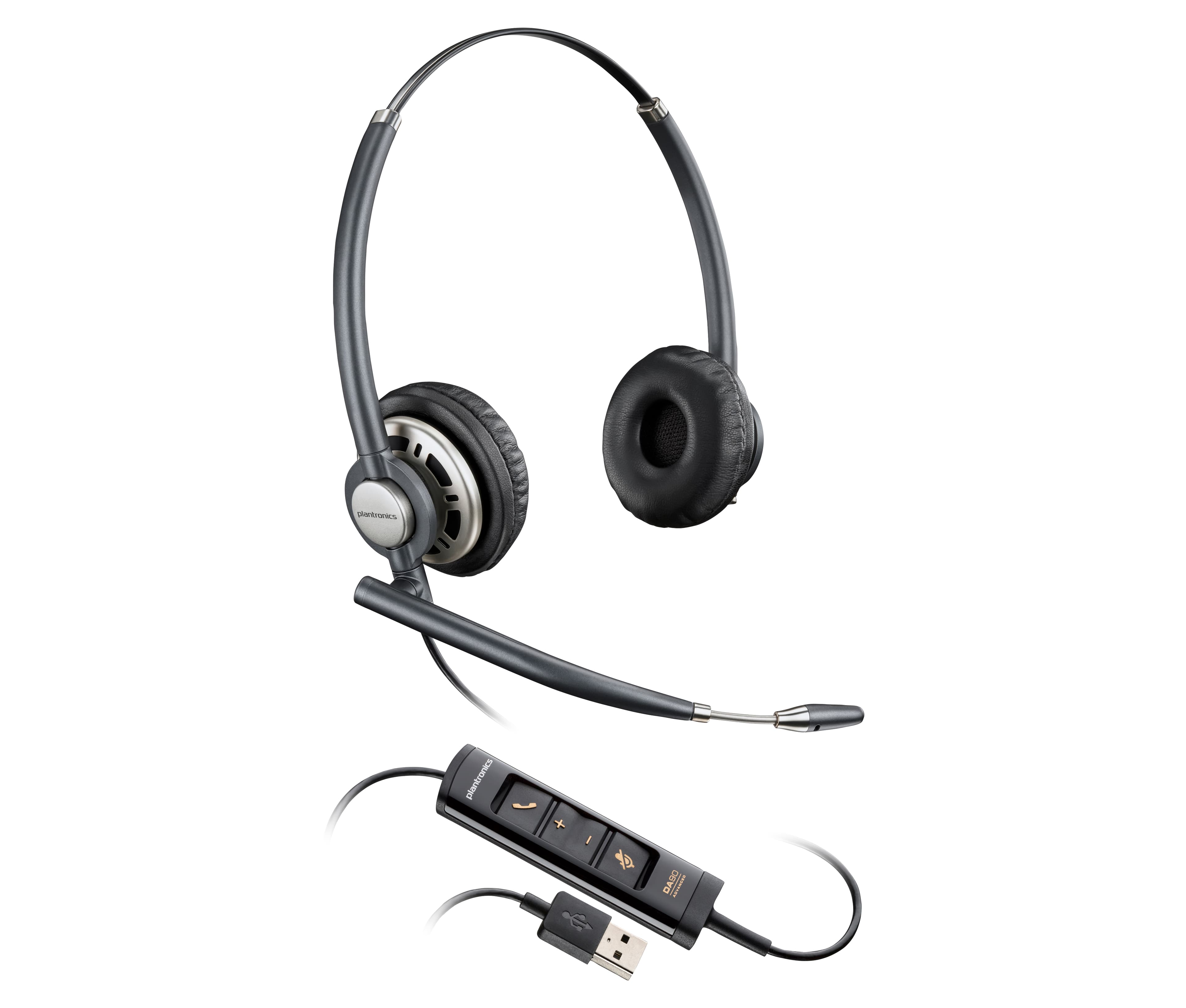 HP Poly EncorePro 725 USB-A Stereo Headset TAA — vue 1 sur 2